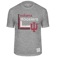 Indiana Retro Brand Lined Mascot Streaky Tee