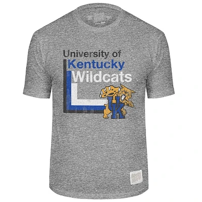 Kentucky Retro Brand Lined Mascot Streaky Tee