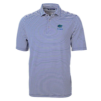 Florida Cutter and Buck Alumni Micro Stripe Eco Pique Polo