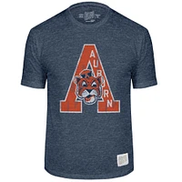 Auburn Retro Brand Giant Vault Logo Streaky Tee