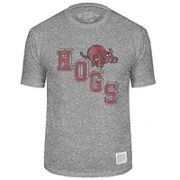 Arkansas Retro Brand Vault Mascot Streaky Tee