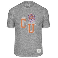 Clemson Retro Brand Vault Mascot Streaky Tee