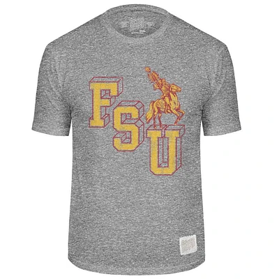 Florida State Retro Brand Vault Mascot Streaky Tee