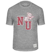 Nebraska Retro Brand Vault Mascot Streaky Tee