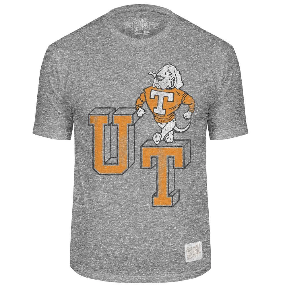 Tennessee Retro Brand Vault Mascot Streaky Tee