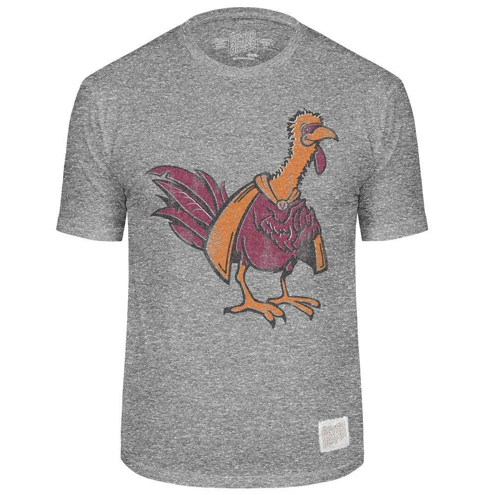 Virginia Tech Retro Brand Vault Mascot Streaky Tee