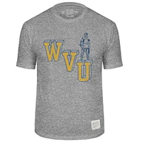 West Virginia Retro Brand Vault Mascot Streaky Tee