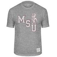 Mississippi State Retro Brand Vault Mascot Streaky Tee