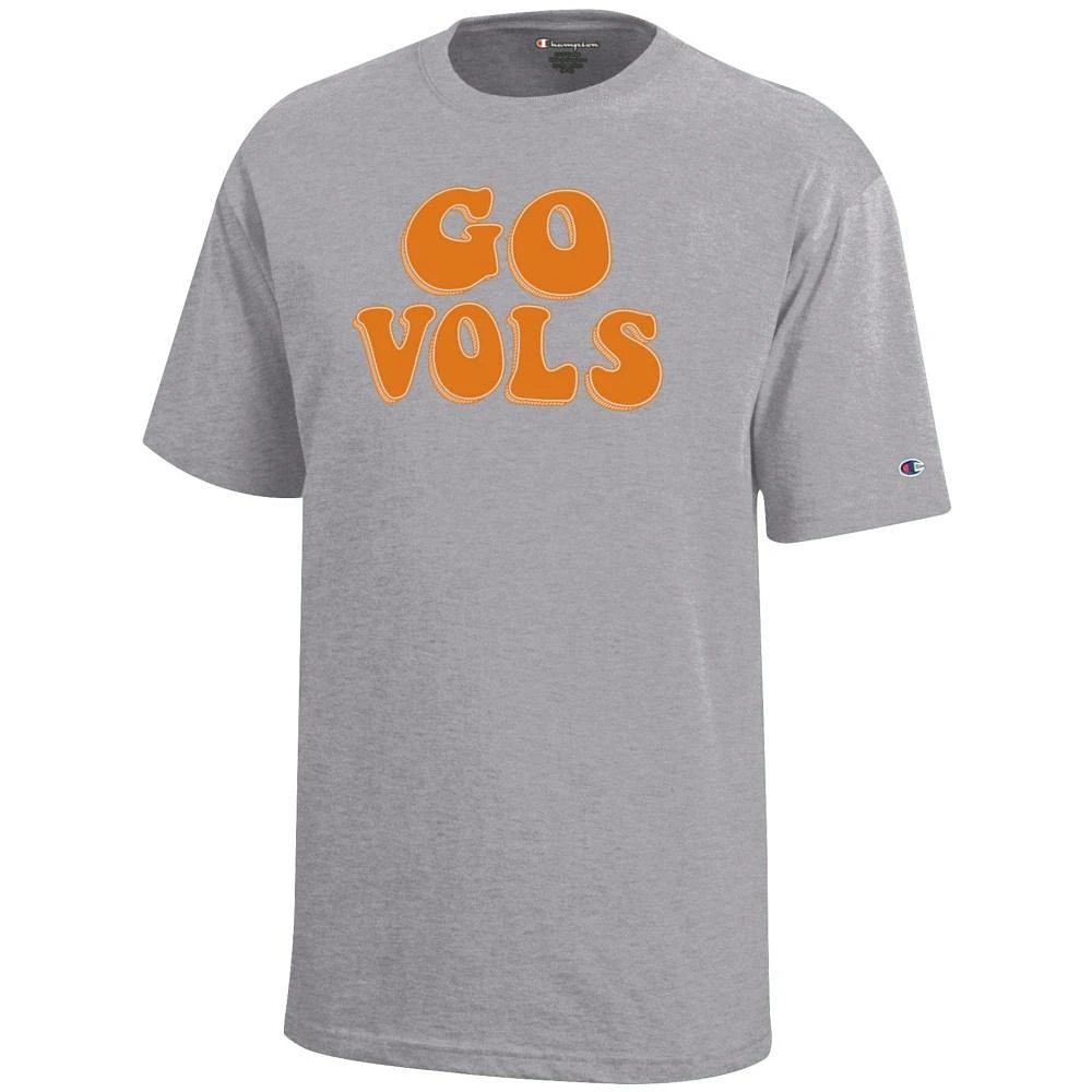 Tennessee Champion YOUTH Bubble Font Stack Tee
