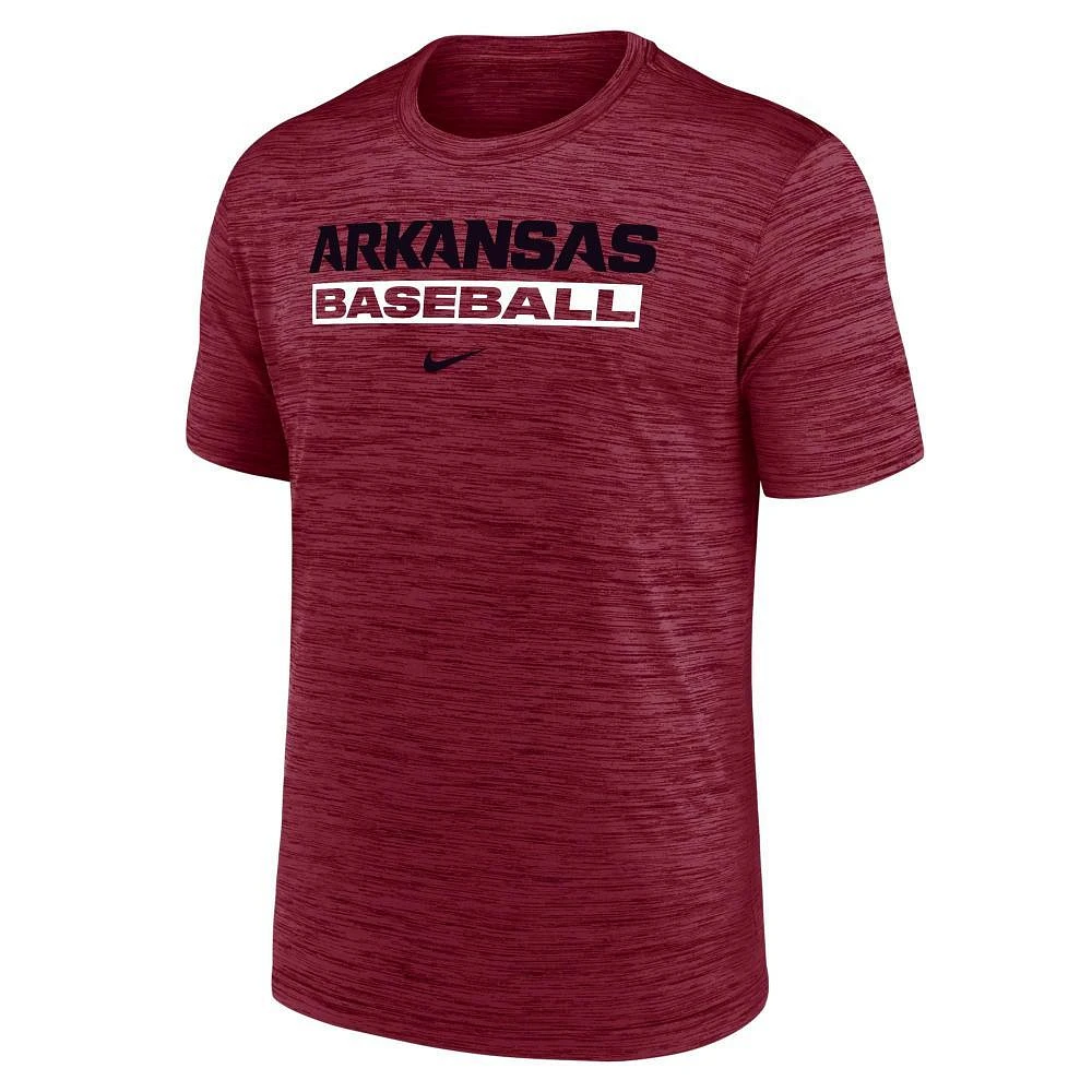 Arkansas Nike Dri-Fit Velocity Legend Baseball Tee