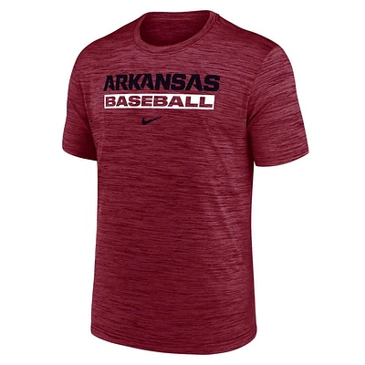Arkansas Nike Dri-Fit Velocity Legend Baseball Tee