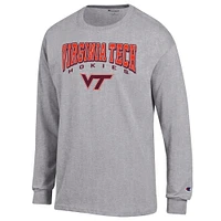 Virginia Tech Champion Arch Mascot Long Sleeve Tee