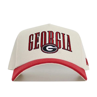 Georgia No Rivals Retro Block 5 Panel Structured Cap