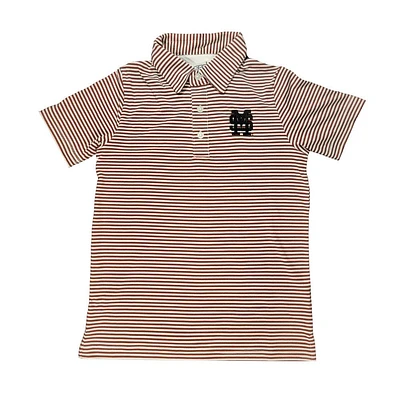 Mississippi State Garb Toddler Stripe Polo