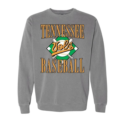 Tennessee Baseball Diamond Comfort Colors Crew