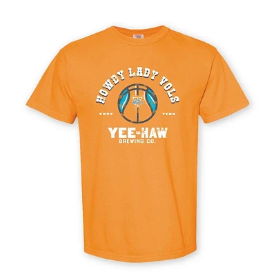 Tennessee Lady Vols Yee-Haw Basketball Comfort Colors Tee