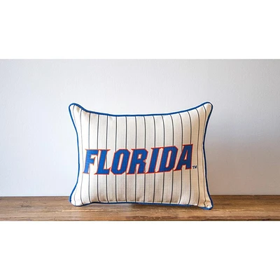 Florida Baseball Pinstripe Pillow