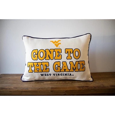 West Virginia Gone to the Game Pillow