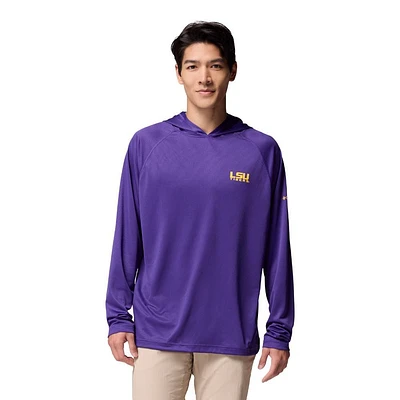 LSU Columbia PFG Solar Stream Hoodie