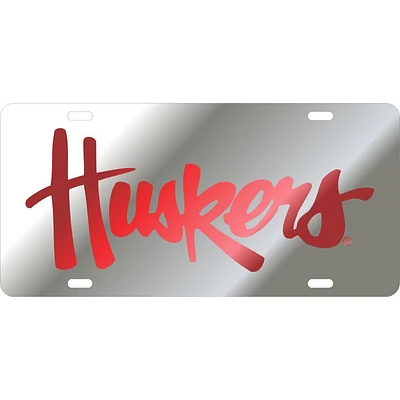 Nebraska Huskers License Plate