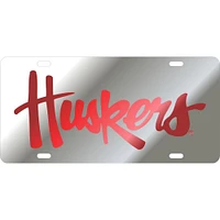 Nebraska Huskers License Plate