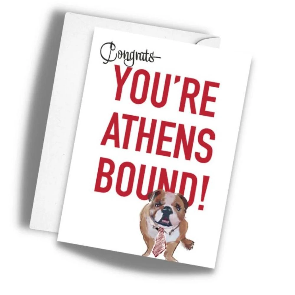 Athens Bound Greeting Card