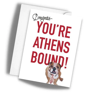 Athens Bound Greeting Card