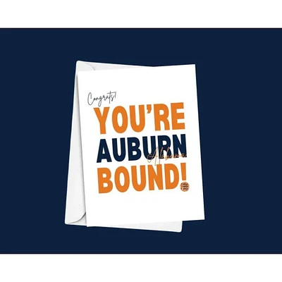 Auburn Bound Greeting Card