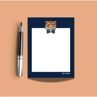 Tiger Bowtie Notepad