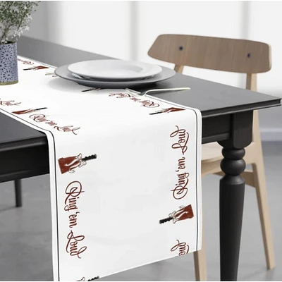 Ring 'Em Loud Cowbell Paper Table Runner