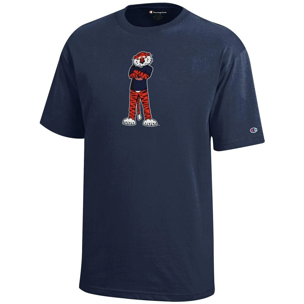 Auburn Champion YOUTH Giant Logo Standing Aubie Tee