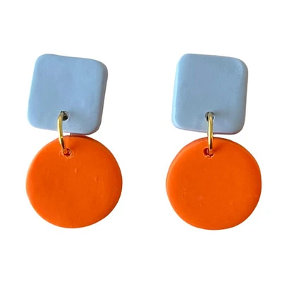 Tennessee Lady Vols Sweet Tree Jewelry Emelyn Mixed Shape Earrings