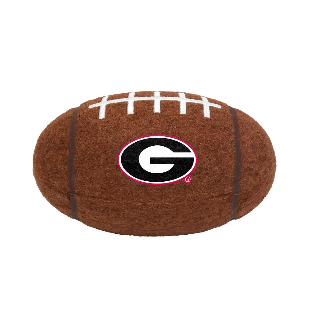 Georgia Littlearth Tough Chewer Football Dog Toy