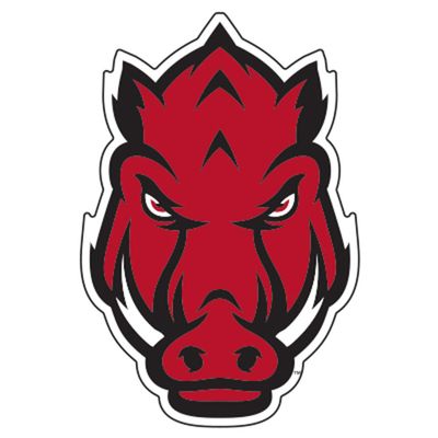 Arkansas Razorbacks Hog Head Magnet