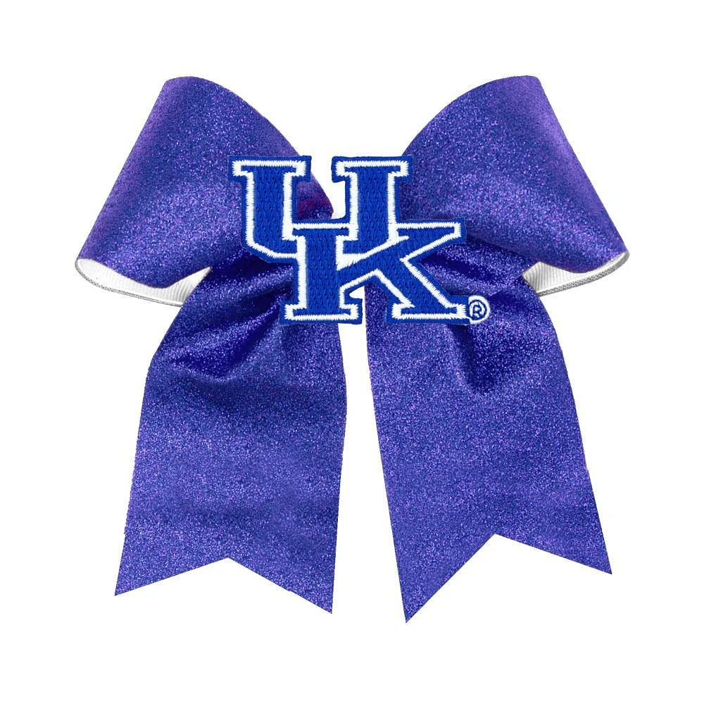 Kentucky Wee Ones King Glitter Glitz Grosgrain Underlay Bow