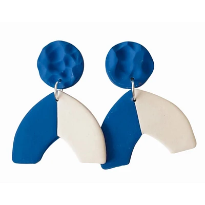 Royal and White Sweet Tree Jewelry Addyson Earrings