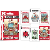 Nebraska Fan Deck Playing Cards