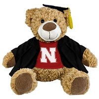 Nebraska 8.5 Inch Abby Graduation Plush Bear