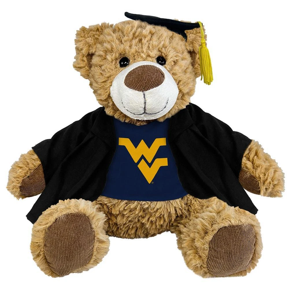 West Virginia 8.5 Inch Abby Graduation Plush Bear