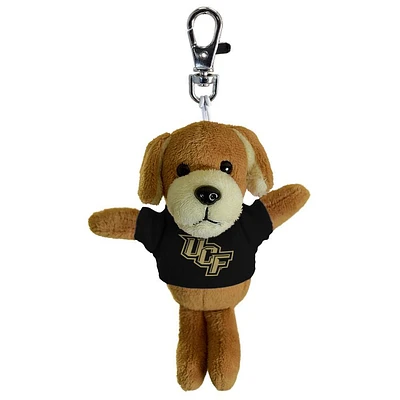 UCF Plush Dog Keychain