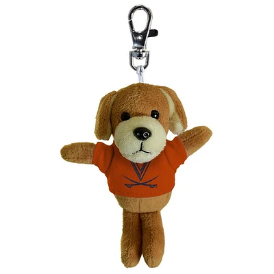 Virginia Plush Dog Keychain