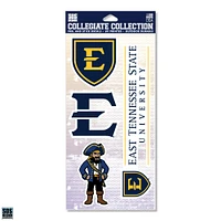 ETSU Collegiate Collection Multi Pack Decals