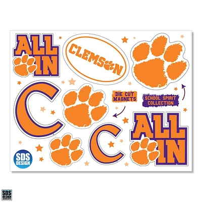 Clemson Magnet Pack