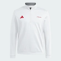 Nebraska Adidas Spring Fling Script 1/4 Zip Pullover