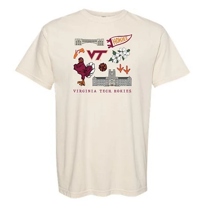 Virginia Tech All Things Comfort Colors Tee