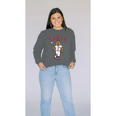 Mississippi State Baseball Bully Comfort Colors Crew