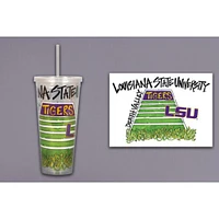 LSU Magnolia Lane 22 Oz Landmark Tumbler