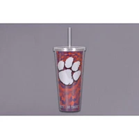 Clemson Magnolia Lane 22 Oz Tie Dye Tumbler