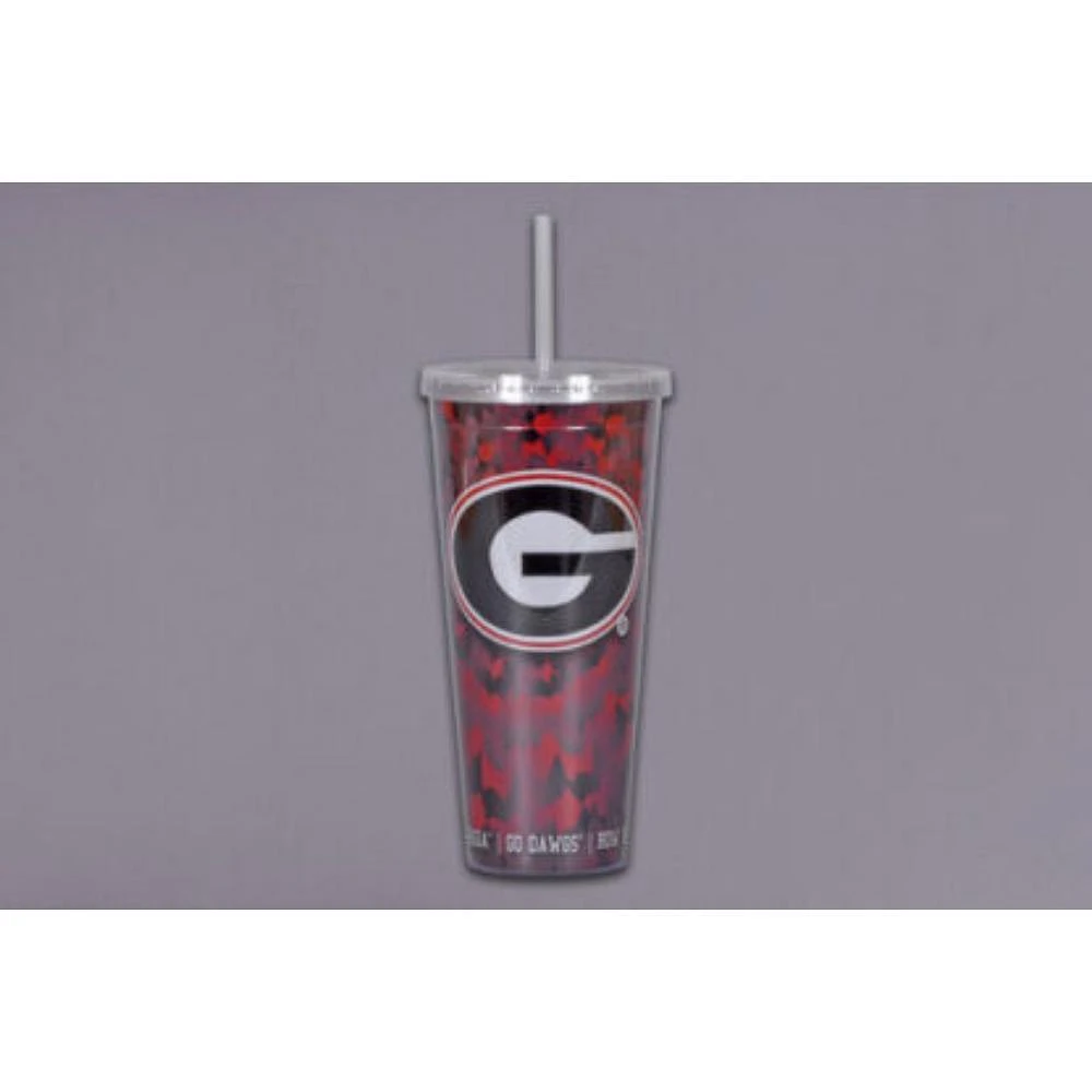 Georgia Magnolia Lane 22 Oz Tie Dye Tumbler