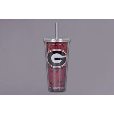 Georgia Magnolia Lane 22 Oz Tie Dye Tumbler